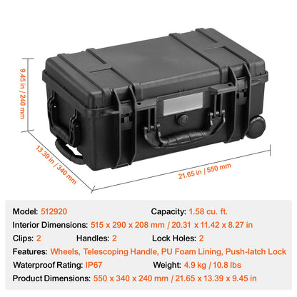 IP67 Weatherproof Protective Case