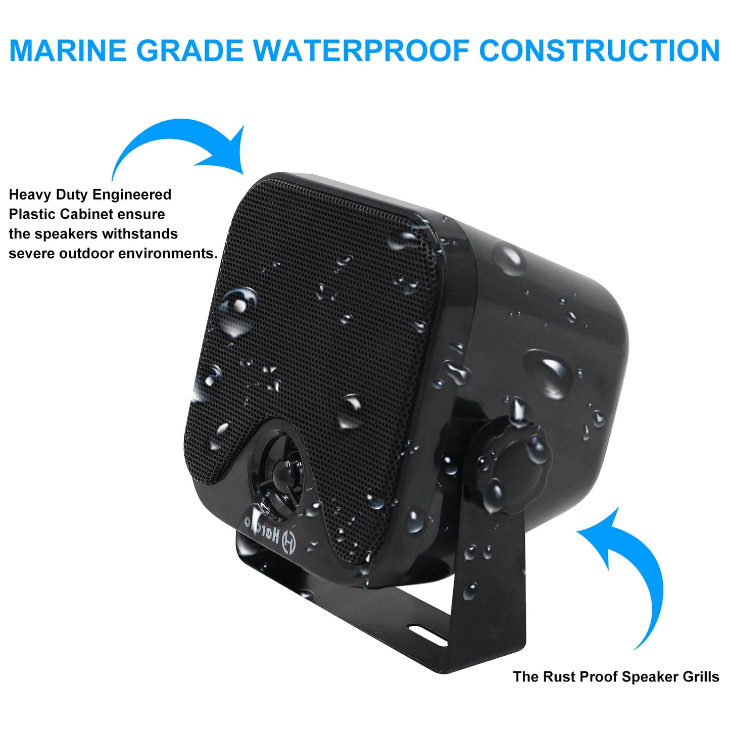 Waterproof Speaker Bluetooth Marine 100W