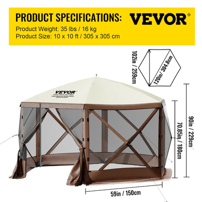 Pop-up Camping Gazebo Camping Canopy Shelter