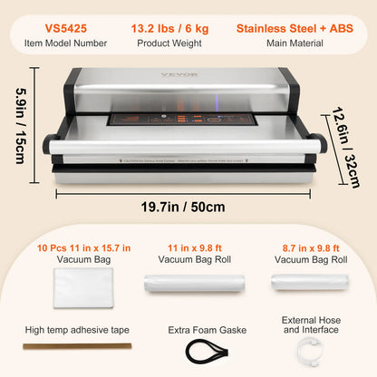 Vacuum Sealer Machine Food Packager